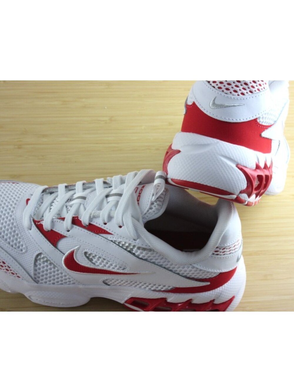 Women's Nike Zoom Air Fire Running Training Shoes White University Red Sizes NIB - Picture 7 of 7